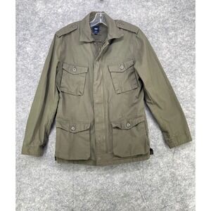 Gap Supernatural Field Jacket Men Medium Olive‎ Green Military Dean Utility Coat